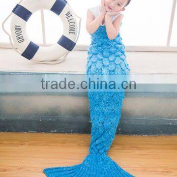 2017 latest new fish scale latest baby children kids mermaid tail blankets