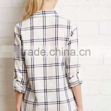 Wholesale Fashion Design Lady Casual Long Sleeve Blouse photo-2