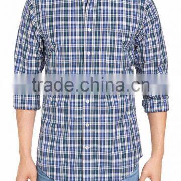Vintage inspired men's sport non iron shirt