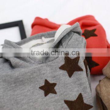 Children Girl and Boy Star Hoodies Coat Korean Girl Winter Coat photo-4