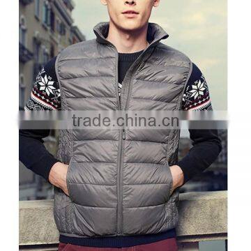 2015 New Style Portable Outdoor Man's Duck Down Vest photo-4