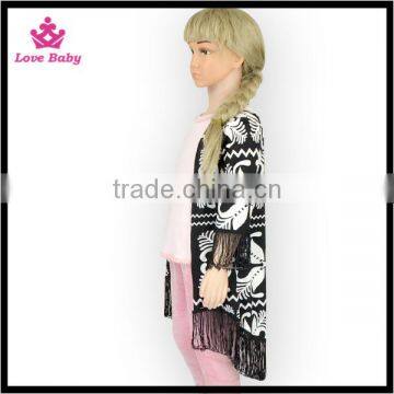 Tassel Kids Long Sleeve Autumn Coat Dolman Sleeve Coat for Kids 2016 photo-3