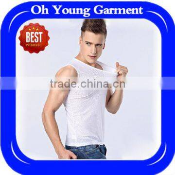 cheapdri fit mens tank top gym singlets mesh white tank top mens wholesale blank tank top running sport singlets