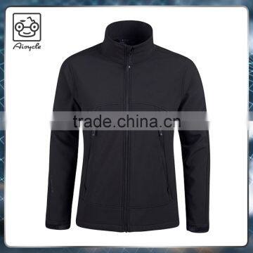 Winter jacket man black softshell jacket plus size cheap jacket