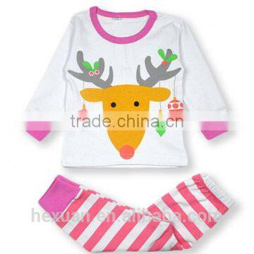100% Cotton Chrismas Clothing Set,baby Kids Child Pyjamas Pijama / Kids Pajamas / Kids Sleepwear photo-2