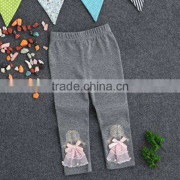 Baby Product Clothes Girls Cotton Rabbit Printed Baby Girl Leggings photo-4