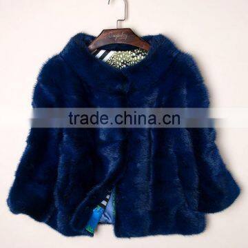 Winter High Quality Women Real Natural Mink Fur Coat