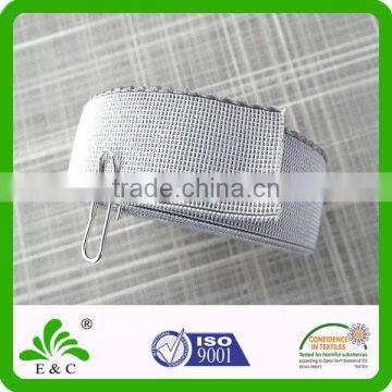 Picot Edge Plush Back Soft Nylon Elastic for Shorts