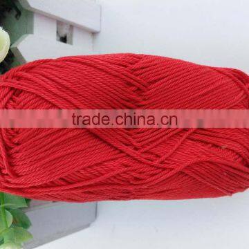 Cotton Linen Blend Yarn,100% Combed Mercrized Cotton Yarn photo-5