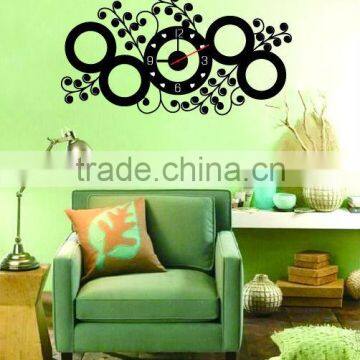 3D Clock Deco Wall Sticker Decal photo-3