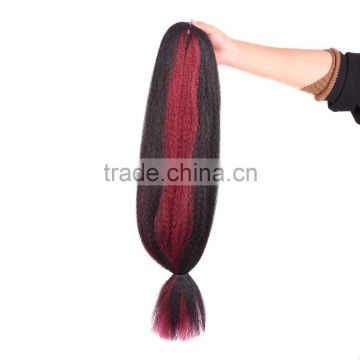 2016 Best selling Wholesale 48" ombre colored synthetic jumbo braiding hair ombre braiding hair, Jumbo Braiding Hair Extension