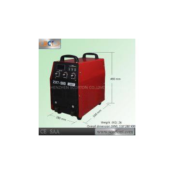 Inverter 380v DC 500A Output Industrial IGBT Inverter MMA ARC Stick Welder - ZX7-500