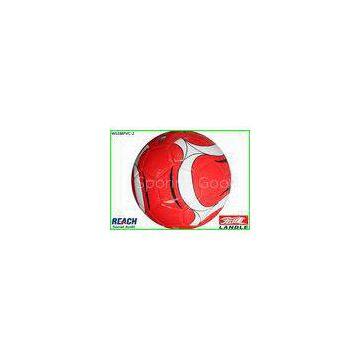 Custom PVC Full Size Soccer Ball / Machine Stitched Beach Soccer Ball