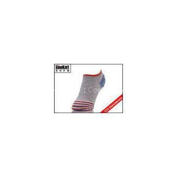 American Flag Patterned Knitting No Show Socks Customized Womens Boart Socks