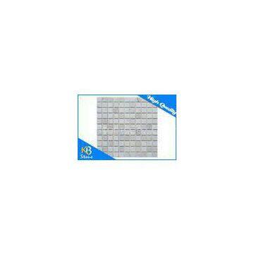 1 x 1 Inch Shower Room Travertine Marble Mosaic Flooring Tile Sqaure Polished For Wall and Floor