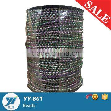 3mm mixed color garment Beads