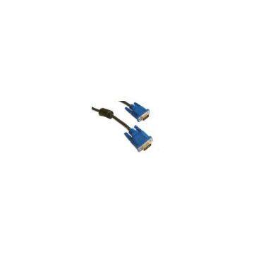 sell VGA male to male 15 pin monitor video cable
