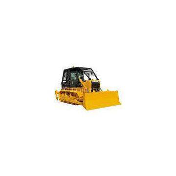 Forest Crawler Bulldozer Front Straight Blade Rear Winch For Cutting Log / Timber