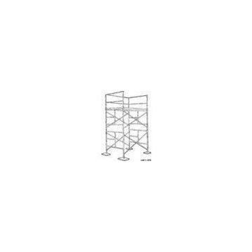 Q235 Walk Through Falsework Frame Scaffolding / Aluminium Scaffold For Powder Coating , Painting