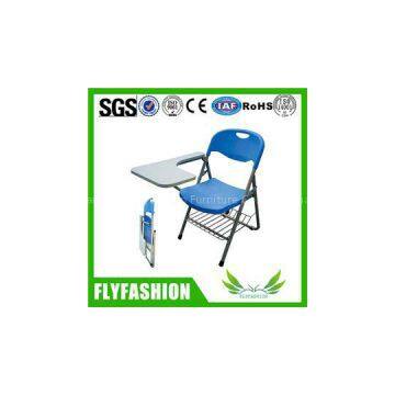 High Quality PP Folding Study Chair With Writing Pad For Student