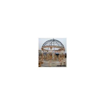 Sculpture Gazebo,Marble Carving,Garden Gazebo