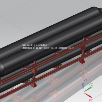 Large Diameter Floating Dredging Hose Flexible Drain Rubber Hose Pipe photo-3