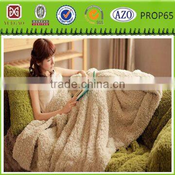 Fire retardant High quality no pilling home use let fleece blanket