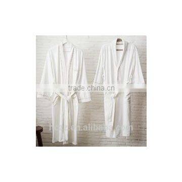 plain woven custom logo Bathrobe Luxury with CE