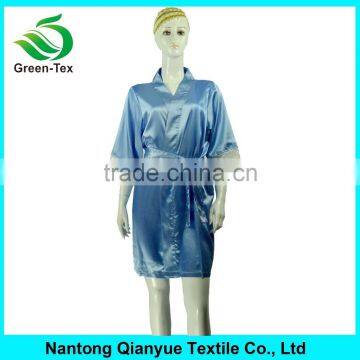 Custom Silk Satin Women Bridal Kimono Lace Robes photo-4