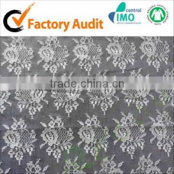 supply nylon lace fabric for wedding dress