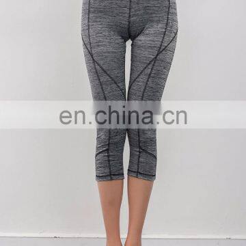 New Fashion Gym Fitness Yoga Use Cost-effectinve Ladies Private Label Latest Design Capri Pants photo-2