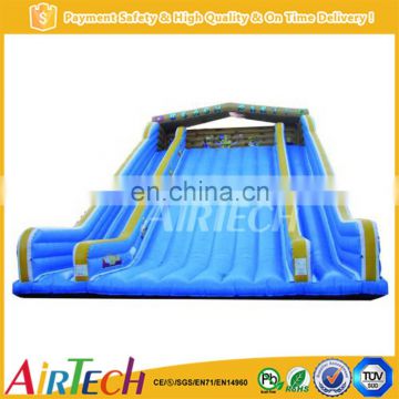 Hot Sale Inflatable Dry Slide Double Lanes Crazy Slide