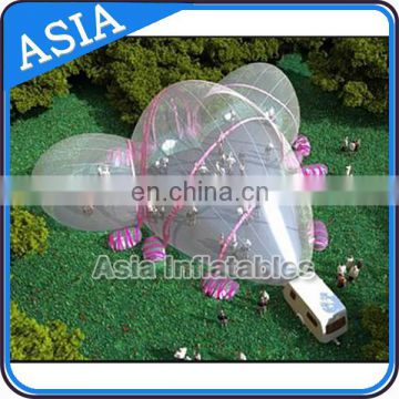 Beautiful Inflatable Wedding Bubble Lodge with 2 tunnels