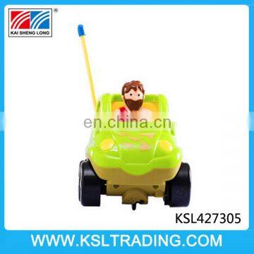 Hot items 3 channel remote control cartoon car for sale