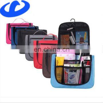 600D Oxford Unisex Wash Foldable Organizer Multi-functional Travel Cosmetic Bag