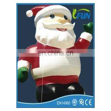 2014 best selling Christmas inflatable Santa Claus inflatable decorations/Santa Claus socks decoration/inflatable Santa Claus