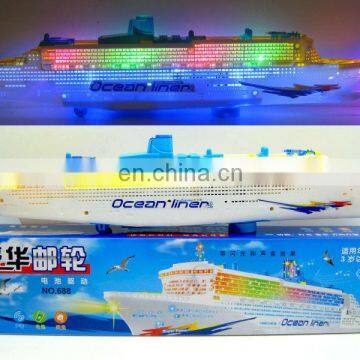 Gorgeous cruise ship with brilliant flashing lights and sound effects cruise ships for sale