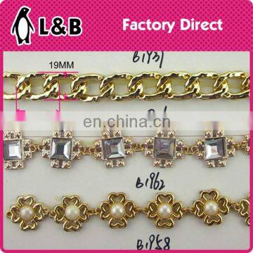 Latest Design Jewelry Accessory Gold Plastic Chain photo-4