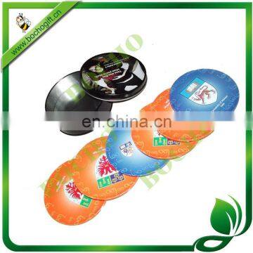 metal tin coaster for promotion