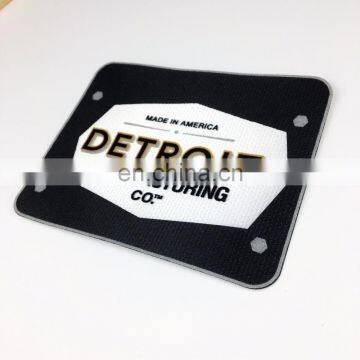 Custom Logo 3D Flocking Embroidery Patches for Sale photo-2