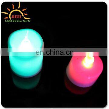 Promotional Flashing LED Plastic Candle, LED Christmas Candle