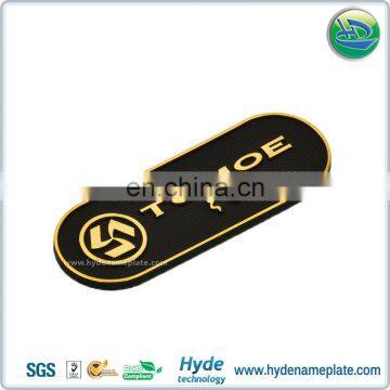 Custom Metal Brand Logo Sticker Nameplate Engraved Gold Metal Label Sticker For Furniture