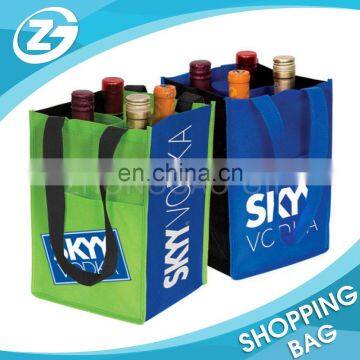 Market Shopping Carrying reusable non woven beer bottle bag