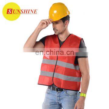 cheap reflective safety new design vest work clothes