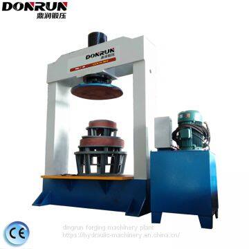 Solid forklift tyre pressing hydraulic press 120ton