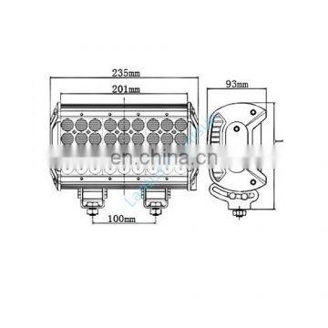 LED Auxiliary Lights 9inch 108w Quad Row Waterproof IP68 One Year Warranty photo-6