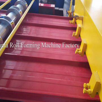 IBR Double Galvanized Roofing Sheet Roll Forming Machine photo-4