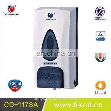 hot sale plastic 500ml Manual Liquid Soap Dispenser CD-1178A