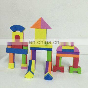 Melors Non-Toxic 30 Piece Foam Blocks for Children Carry Tote - Non-Recycled Quality, Waterproof, Soft, Bright, Safe & Quiet photo-3