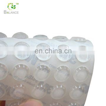 rubber feet for glass table/transparent silicone pad/adhesive silicone pad